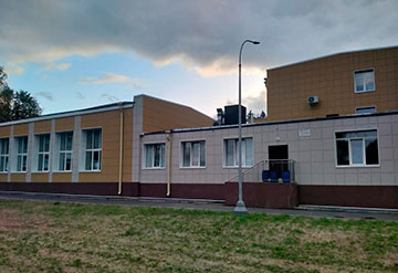 Обновление фасада школы в г. Клин